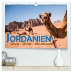 Jordanien - Wadis - Wüste - Weltwunder (hochwertiger Premium Wandkalender 2026 DIN A2 quer), Kunstdruck in Hochglanz