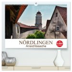 Nördlingen - Ansichtssache (hochwertiger Premium Wandkalender 2026 DIN A2 quer), Kunstdruck in Hochglanz
