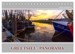 Greetsiel-Panorama (Tischkalender 2026 DIN A5 quer), CALVENDO Monatskalender