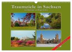 Traumziele in Sachsen (Wandkalender 2026 DIN A3 quer), CALVENDO Monatskalender
