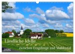 Ländliche Idylle zwischen Erzgebirge und Muldental (Wandkalender 2026 DIN A3 quer), CALVENDO Monatskalender