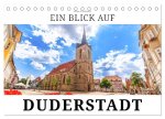 Ein Blick auf Duderstadt (Tischkalender 2026 DIN A5 quer), CALVENDO Monatskalender