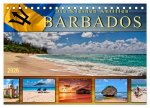 Die kleinen Antillen - Barbados (Tischkalender 2026 DIN A5 quer), CALVENDO Monatskalender
