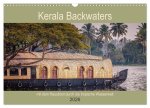 Kerala Backwaters - mit dem Hausboot durch die tropische Wasserwelt (Wandkalender 2026 DIN A3 quer), CALVENDO Monatskalender