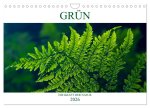 GRÜN . Die Kraft der Natur (Wandkalender 2026 DIN A4 quer), CALVENDO Monatskalender