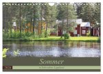 Sommer in Schwedens Lappland (Wandkalender 2026 DIN A4 quer), CALVENDO Monatskalender