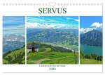 Servus. Landschaften im Tirol (Wandkalender 2026 DIN A4 quer), CALVENDO Monatskalender