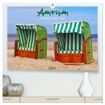 Amrum - Farben einer Insel (hochwertiger Premium Wandkalender 2026 DIN A2 quer), Kunstdruck in Hochglanz