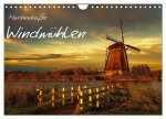 Märchenhafte Windmühlen (Wandkalender 2026 DIN A4 quer), CALVENDO Monatskalender