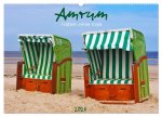 Amrum - Farben einer Insel (Wandkalender 2026 DIN A2 quer), CALVENDO Monatskalender