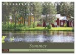 Sommer in Schwedens Lappland (Tischkalender 2026 DIN A5 quer), CALVENDO Monatskalender