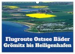 Flugroute Ostsee Bäder (Wandkalender 2026 DIN A3 quer), CALVENDO Monatskalender