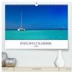 Inselwelt Karibik (hochwertiger Premium Wandkalender 2026 DIN A2 quer), Kunstdruck in Hochglanz