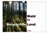 Wald im Bergischen Land 2026 (Wandkalender 2026 DIN A4 quer), CALVENDO Monatskalender