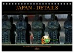 Japan - Details (Tischkalender 2026 DIN A5 quer), CALVENDO Monatskalender