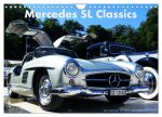 Mercedes SL Classics (Wandkalender 2026 DIN A4 quer), CALVENDO Monatskalender