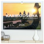 KAMBODSCHA - Im Reich der Khmer (hochwertiger Premium Wandkalender 2026 DIN A2 quer), Kunstdruck in Hochglanz
