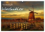 Märchenhafte Windmühlen (Wandkalender 2026 DIN A2 quer), CALVENDO Monatskalender