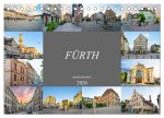 Fürth Impressionen (Tischkalender 2026 DIN A5 quer), CALVENDO Monatskalender