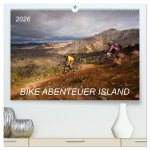 Bike Abenteuer Island (hochwertiger Premium Wandkalender 2026 DIN A2 quer), Kunstdruck in Hochglanz