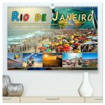 Rio de Janeiro, Stadt des Sonnenscheins (hochwertiger Premium Wandkalender 2026 DIN A2 quer), Kunstdruck in Hochglanz
