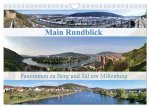 Main Rundblick (Wandkalender 2026 DIN A4 quer), CALVENDO Monatskalender