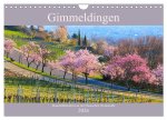 Gimmeldingen - Mandelblütenfest an der Deutschen Weinstraße (Wandkalender 2026 DIN A4 quer), CALVENDO Monatskalender