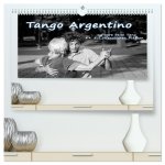 Tango Argentino - Paare beim Tanz auf öffentlichen Plätzen (hochwertiger Premium Wandkalender 2026 DIN A2 quer), Kunstdruck in Hochglanz