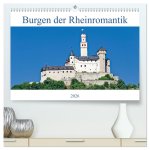 Burgen der Rheinromantik (hochwertiger Premium Wandkalender 2026 DIN A2 quer), Kunstdruck in Hochglanz