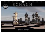 SCHACH - Spiel der Könige (Wandkalender 2026 DIN A4 quer), CALVENDO Monatskalender