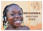Westafrika Menschen 2026 (Wandkalender 2026 DIN A2 quer), CALVENDO Monatskalender