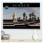 SCHACH - Spiel der Könige (hochwertiger Premium Wandkalender 2026 DIN A2 quer), Kunstdruck in Hochglanz