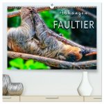 Abhängen - Faultier (hochwertiger Premium Wandkalender 2026 DIN A2 quer), Kunstdruck in Hochglanz