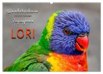 Wunderschöne Papageien - Lori (Wandkalender 2026 DIN A2 quer), CALVENDO Monatskalender