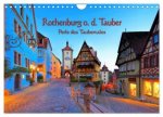Rothenburg o. d. Tauber - Perle des Taubertales (Wandkalender 2026 DIN A4 quer), CALVENDO Monatskalender
