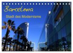 Barcelona - Stadt des Modernisme (Tischkalender 2026 DIN A5 quer), CALVENDO Monatskalender