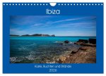 Ibiza Küste, Buchten und Strände (Wandkalender 2026 DIN A4 quer), CALVENDO Monatskalender
