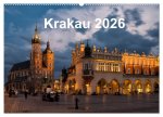 Krakau - die schönste Stadt Polens (Wandkalender 2026 DIN A2 quer), CALVENDO Monatskalender