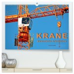 Krane - bärenstarke Arbeitstiere (hochwertiger Premium Wandkalender 2026 DIN A2 quer), Kunstdruck in Hochglanz
