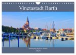 Vinetastadt Barth - Spaziergang durch die historische Stadt (Wandkalender 2026 DIN A4 quer), CALVENDO Monatskalender