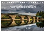 Malerisches Sauerland (Tischkalender 2026 DIN A5 quer), CALVENDO Monatskalender