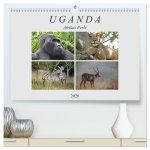 Afrikas Perle Uganda (hochwertiger Premium Wandkalender 2026 DIN A2 quer), Kunstdruck in Hochglanz