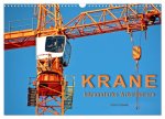 Krane - bärenstarke Arbeitstiere (Wandkalender 2026 DIN A3 quer), CALVENDO Monatskalender