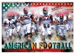American Football extrem (Tischkalender 2026 DIN A5 quer), CALVENDO Monatskalender