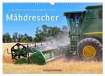 Giganten in der Landwirtschaft - Mähdrescher (Wandkalender 2026 DIN A3 quer), CALVENDO Monatskalender