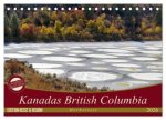 Kanadas British Columbia - Herbstzeit (Tischkalender 2026 DIN A5 quer), CALVENDO Monatskalender