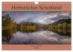 Herbstliches Schottland (Wandkalender 2026 DIN A4 quer), CALVENDO Monatskalender