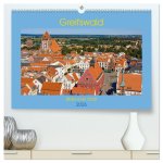 Greifswald, Bilder einer Stadt (hochwertiger Premium Wandkalender 2026 DIN A2 quer), Kunstdruck in Hochglanz