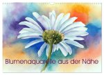 Blumenaquarelle aus der Nähe (Wandkalender 2026 DIN A3 quer), CALVENDO Monatskalender