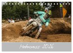 Motocross 2026 (Tischkalender 2026 DIN A5 quer), CALVENDO Monatskalender